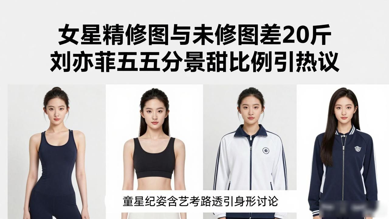 女明星清新图_女神身材短板曝光_娱乐圈女星精修图未修图对比
